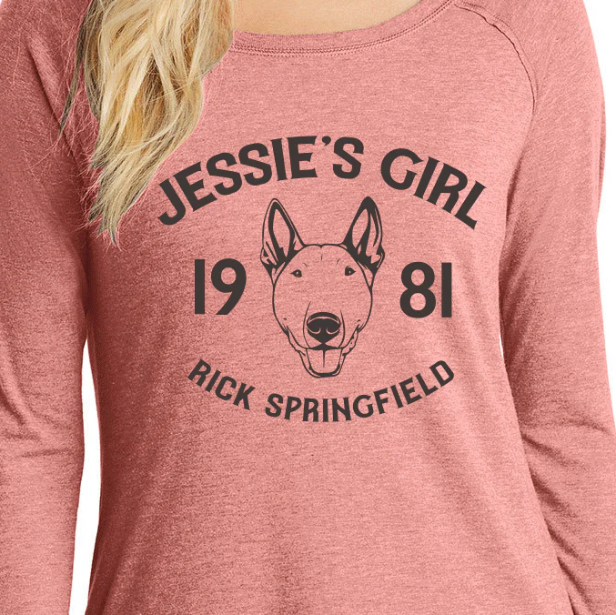 Jessie's Girl Blush Long Sleeve T-shirt - Image 2